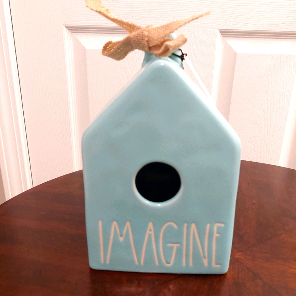 Rae Dunn Imagine Birdhouse